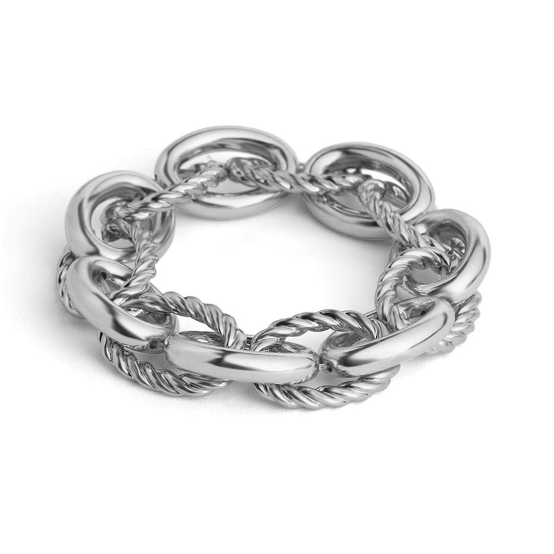 Carley Metal Chain Stretch Bracelet