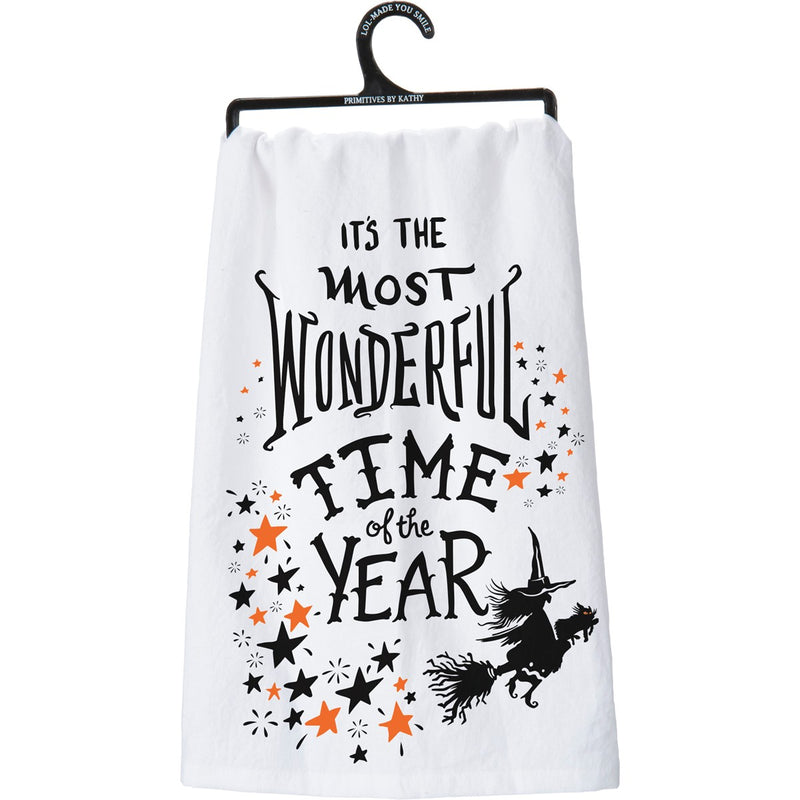 Most Wonderful Time Of The Year Dish Towel