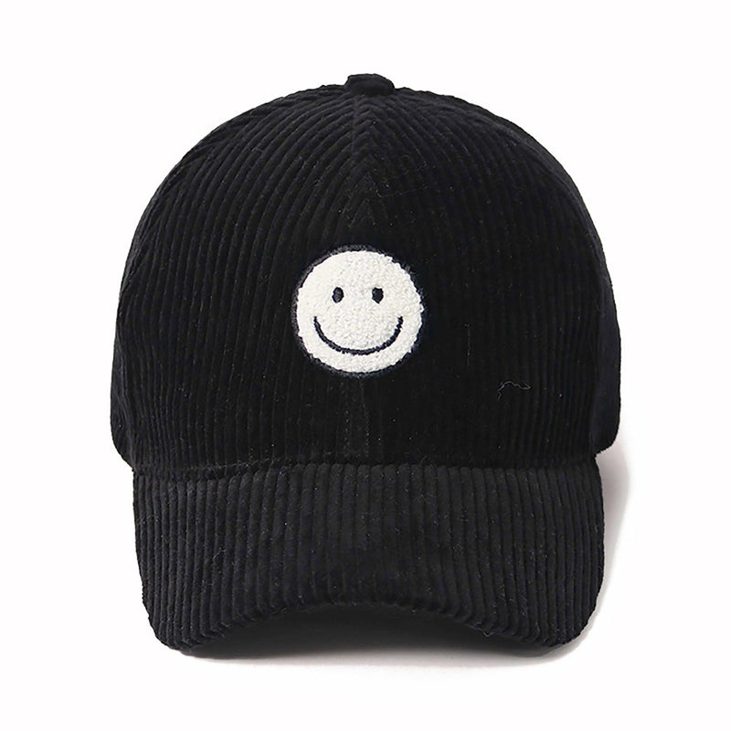 Smile Corduroy Hat