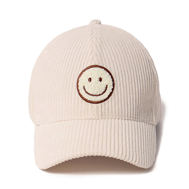 Smile Corduroy Hat