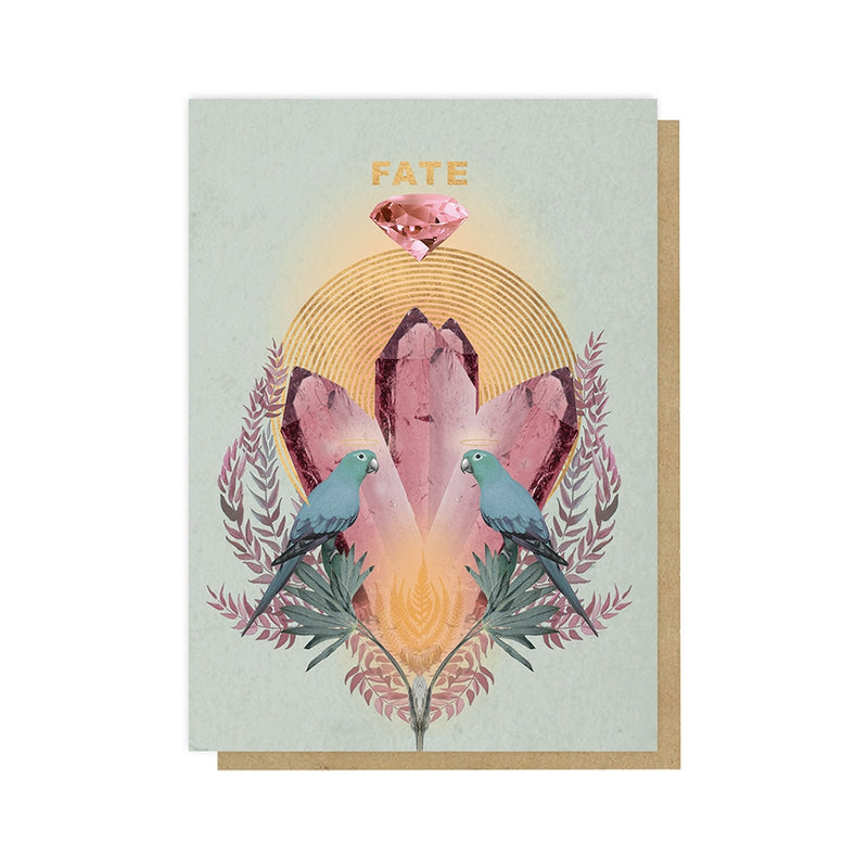 Crystal Fate Greeting Card