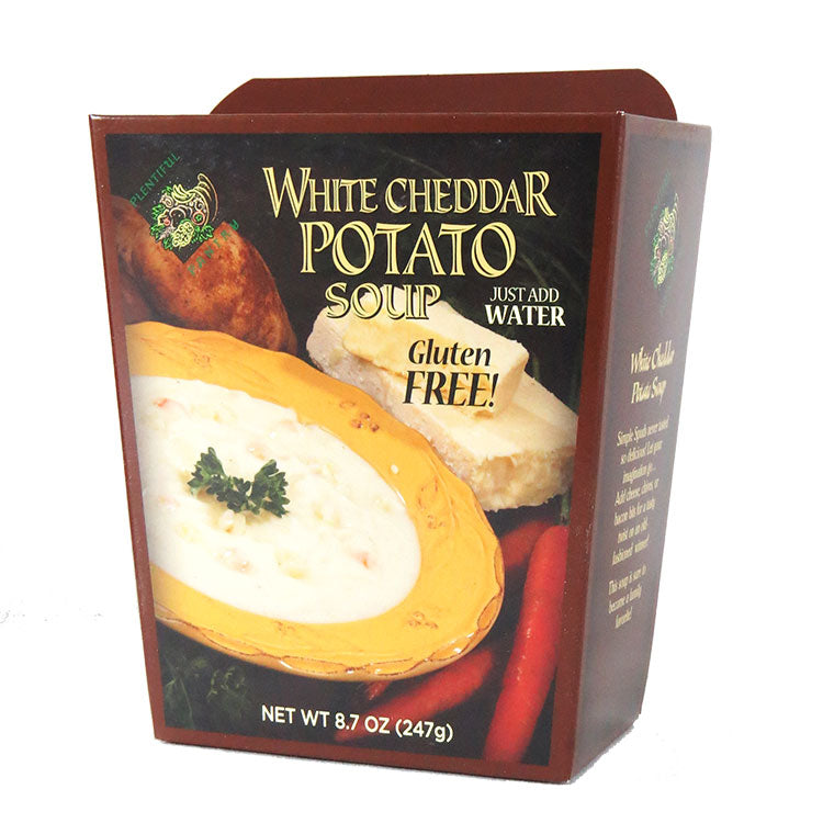 White Cheddar Potato Soup (Gluten Free)