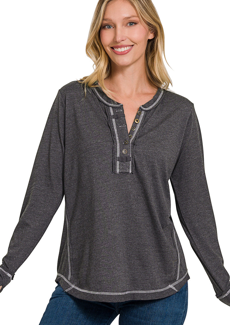 Amy Casual Long Sleeve Top