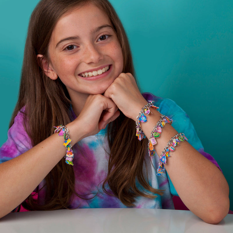 DIY Sparkle Charm Bracelet