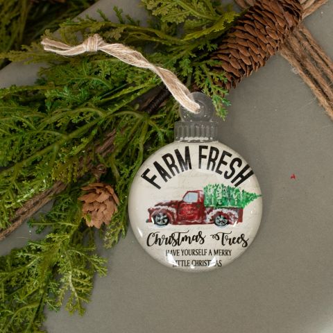 Farm Fresh Christmas Trees Ornament