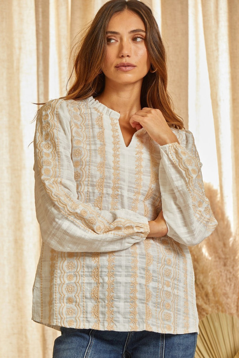 Grace Embroidered Blouse
