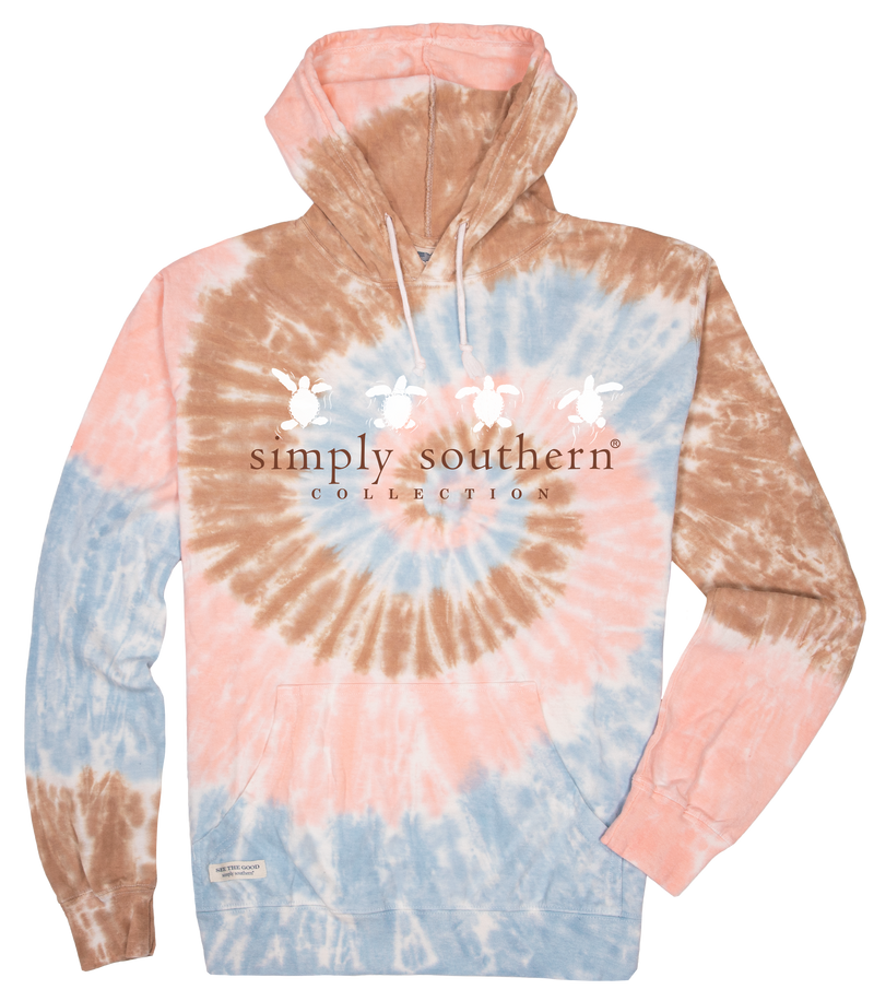 Beach Day Tie Dye Hoodie *FINAL SALE*