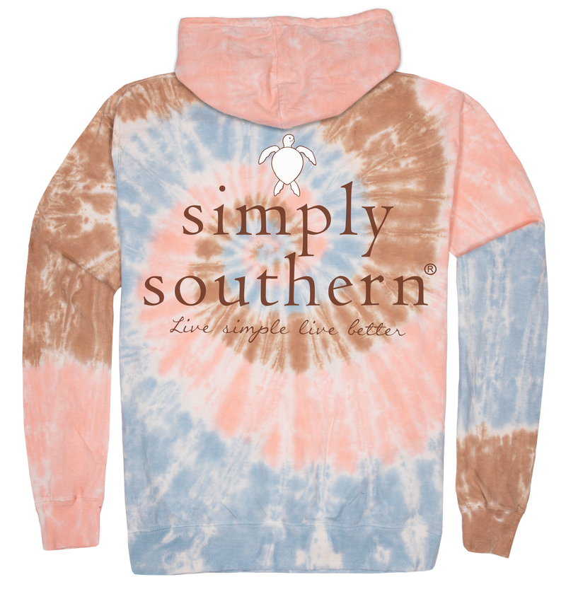 Beach Day Tie Dye Hoodie *FINAL SALE*