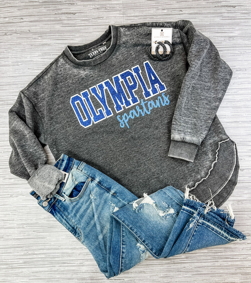 Olympia Spartans Glitter Pullover