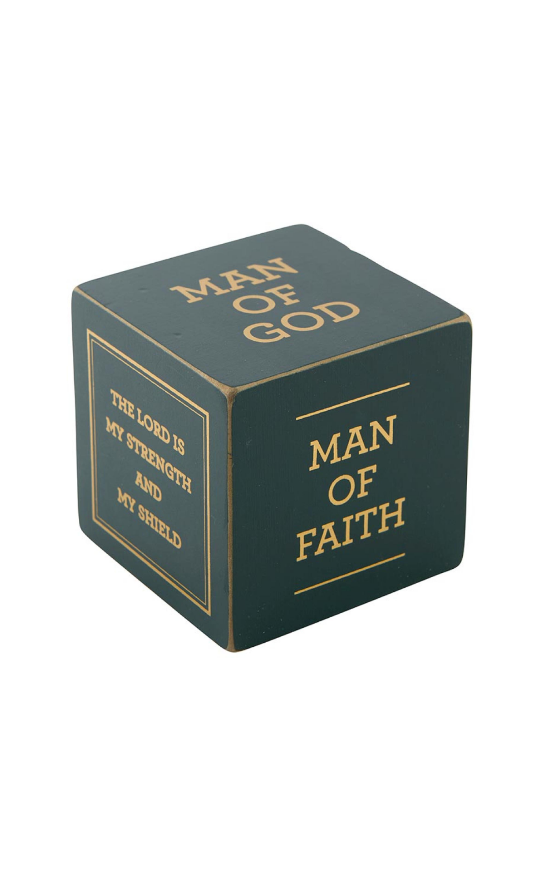 All About Him Quote Cube *FINAL SALE*