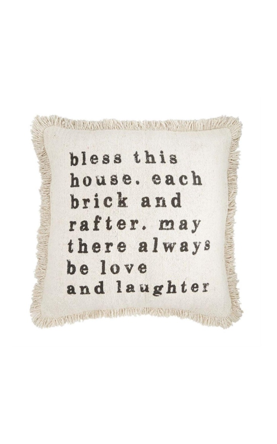 Bless This House Pillow