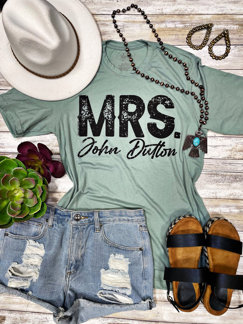 Mrs. John Dutton Tee *FINAL SALE*