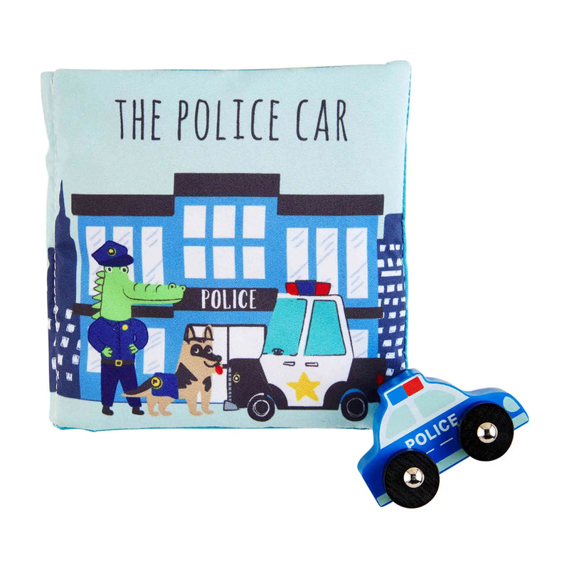 Police Car Book And Toy
