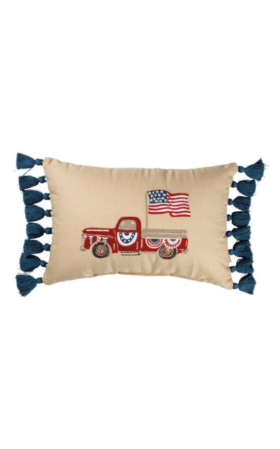 *Americana Parade Pillow-Kathy&