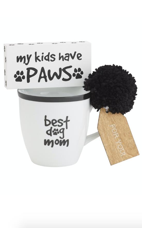 *Best Dog Mom Mug Set-Collins Painting & Design-Sandy&