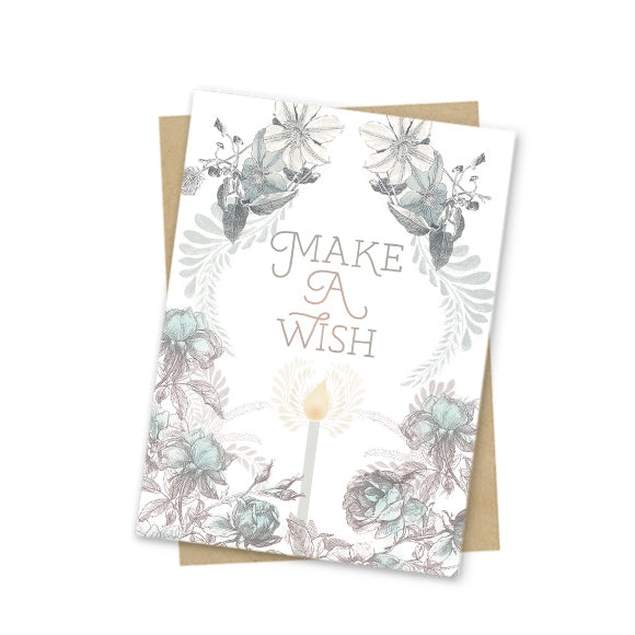 Make A Wish Mini Greeting Card