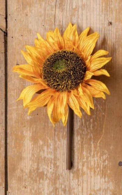 *Floral Pick - 8" Sunflower-Ragon House-Sandy's Secret Wednesdays Unique Boutique