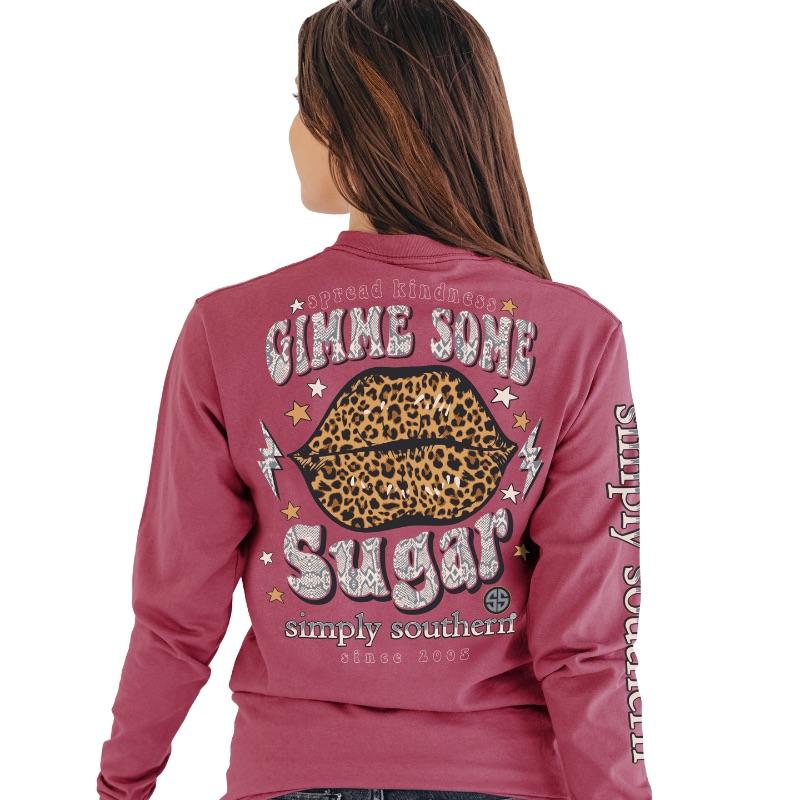 Give Me Some Sugar Long Sleeve-Simply Southern-Sandy&
