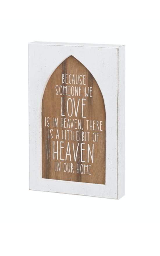 *Heaven In Our Home Box Sign-Collins Painting & Design-Sandy&