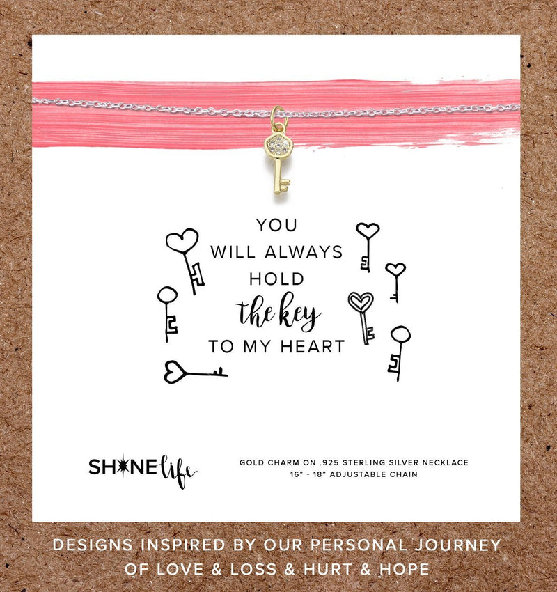 SHINElife Key To My Heart Necklace-SHINElife-Sandy&