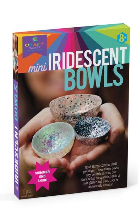 Craftastic - Mini Iridescent Bowls-Ann Williams-Sandy&