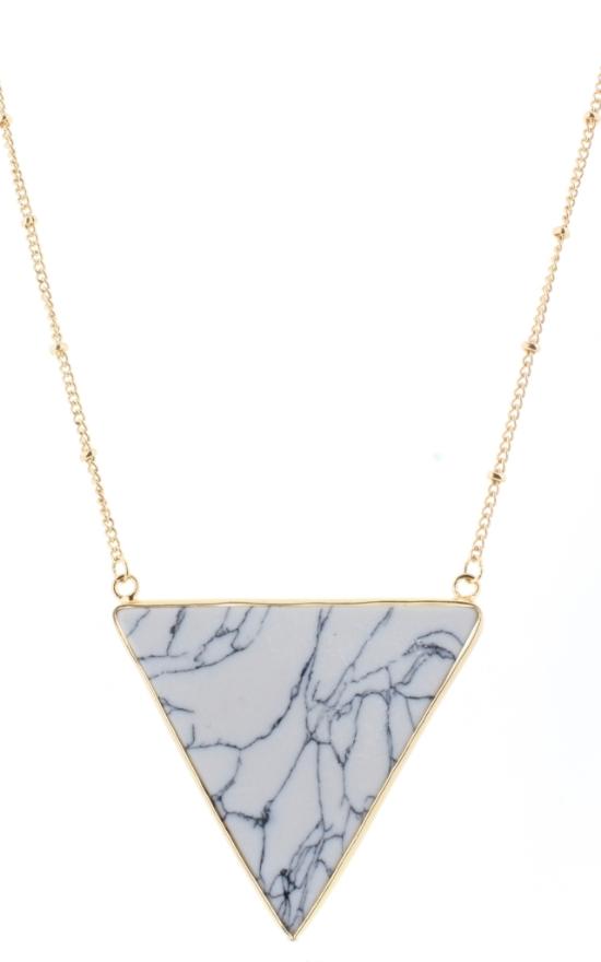 *Jane Marie Natural Stone Necklace-Jane Marie-Sandy&