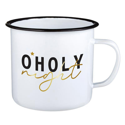 O Holy Night Enamel Mug-Faithworks-Sandy's Secret Wednesdays Unique Boutique