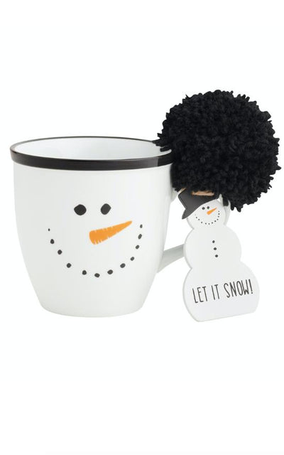 *Porcelain Holiday Mug with Ornament-Collins Painting & Design-Sandy's Secret Wednesdays Unique Boutique