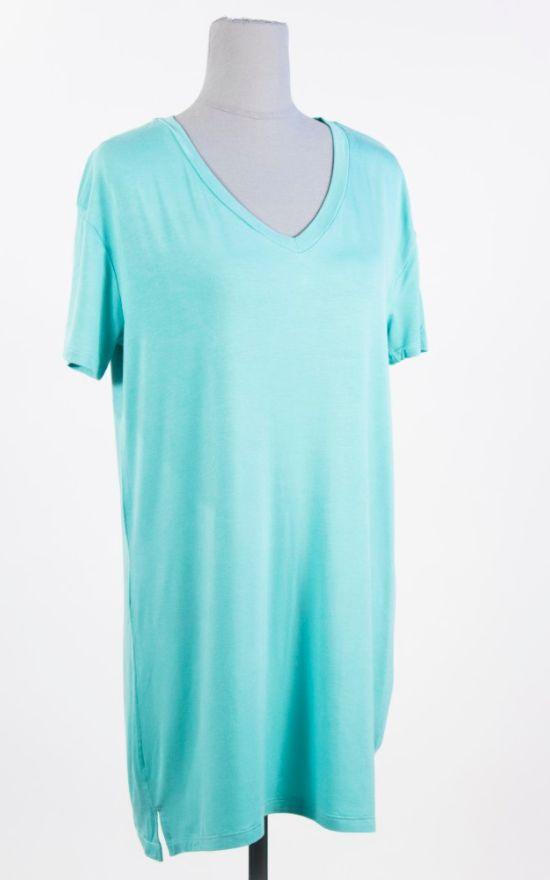 ** The Royal Standard Relaxed V Neck Top-The Royal Standard-Sandy&