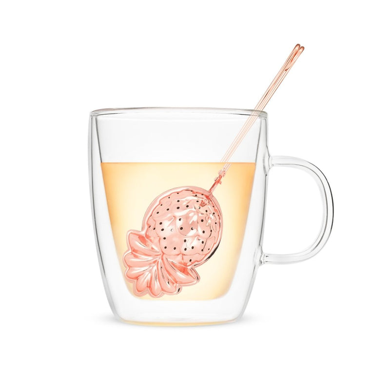 Rose Gold Pineapple Tea Infuser-Pinky Up-Sandy&