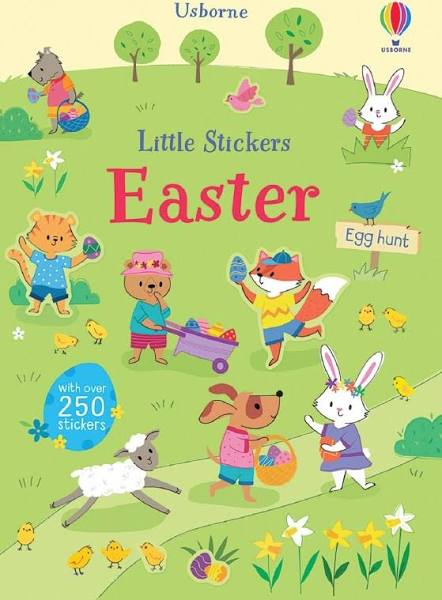 Usborne Little Stickers Easter Egg Hunt