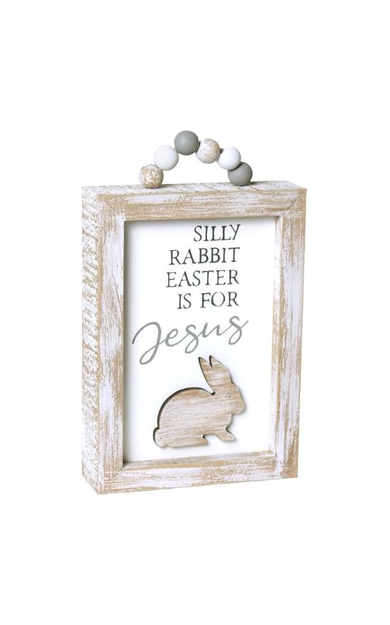 *Silly Rabbit Box Sign-Collins Painting & Design-Sandy&